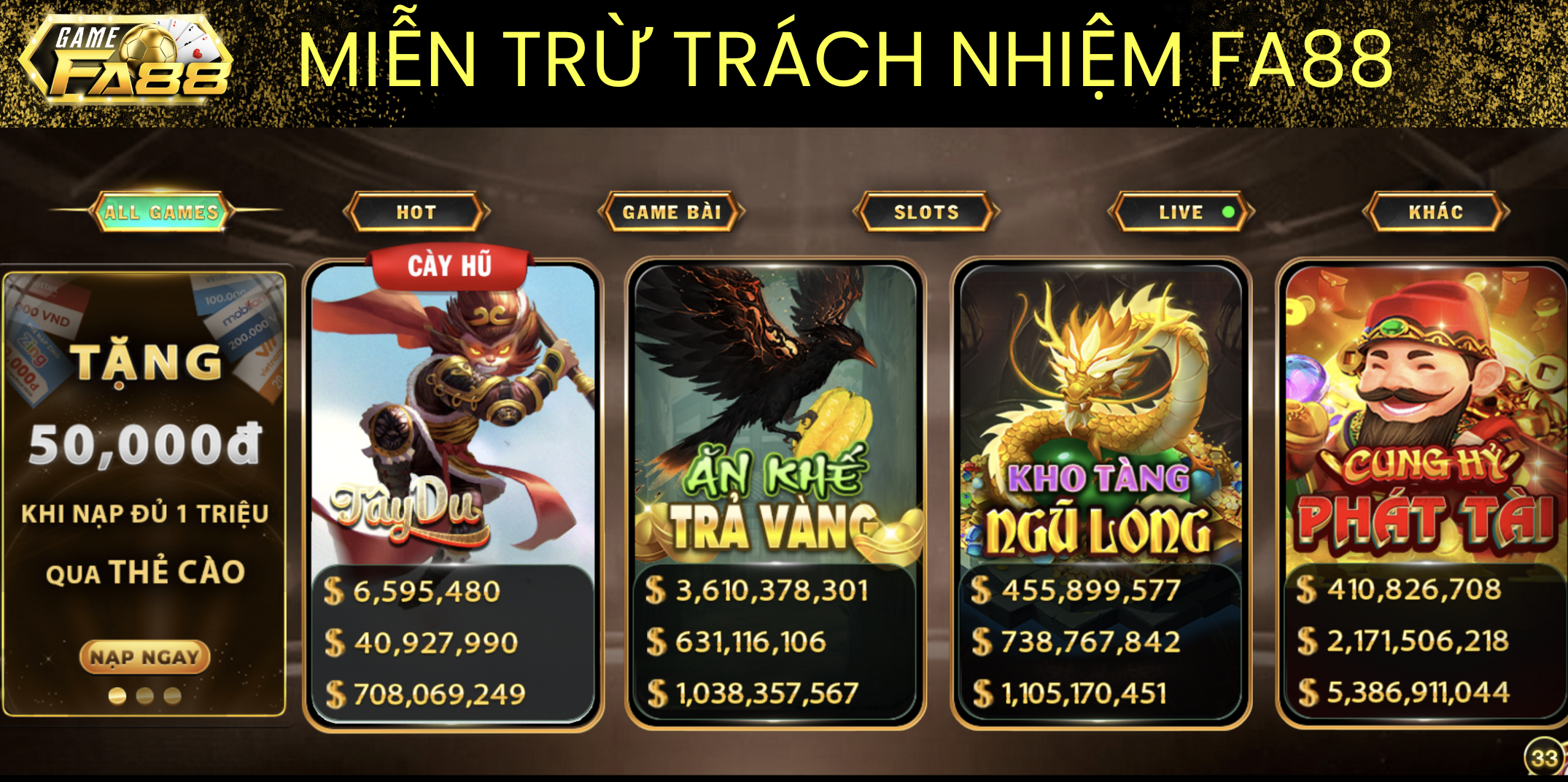 Tìm hiểu về miễn trừ trách nhiệm FA88